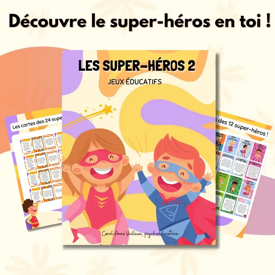 VAMITV Super Heros Jeu de Carte Super Heros Jeux de Carte Jeux de Cartes  Enfant Adulte Jeu de Societe pour 2 à 10 Joueurs