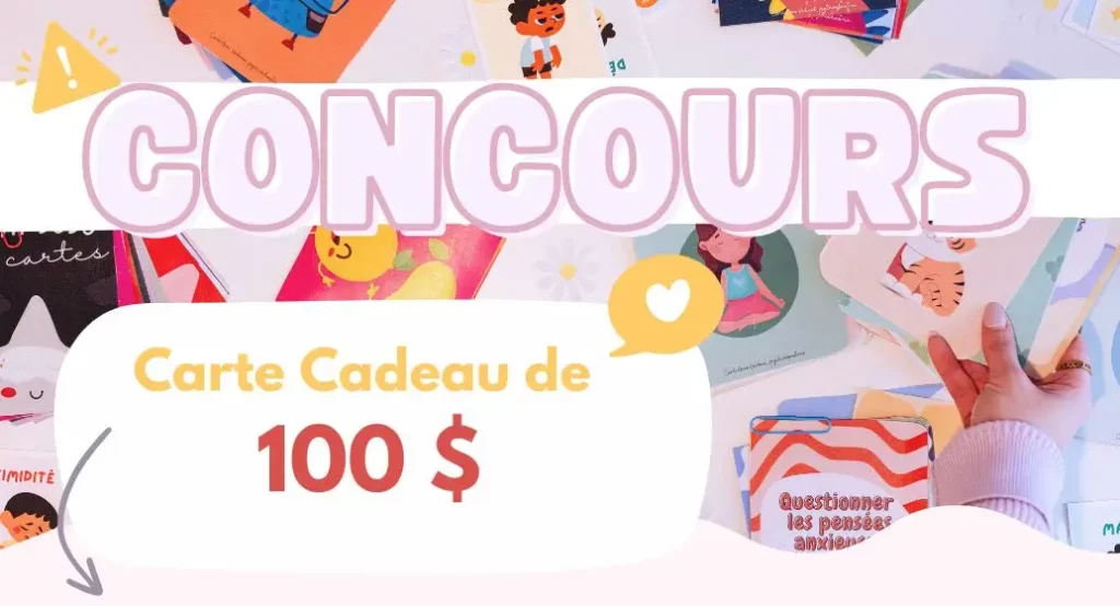 Concours 100$ carte cadeau