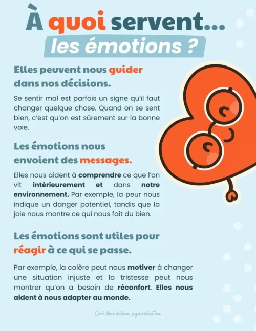 À quoi servent les émotions ?