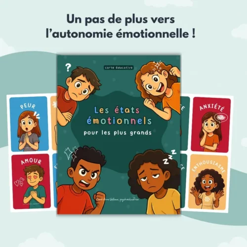 Cartes des émotions - Adolescents - Soutiensolutions