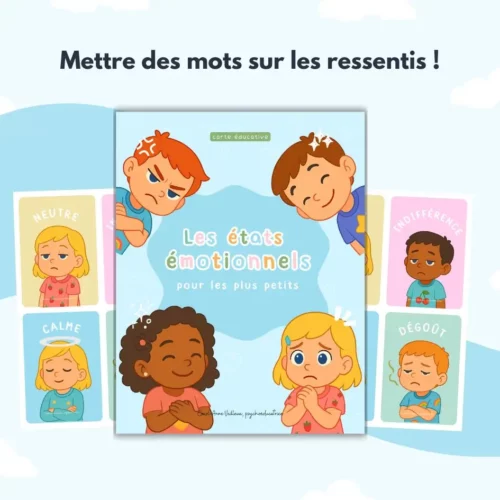 Cartes des émotions - Enfants