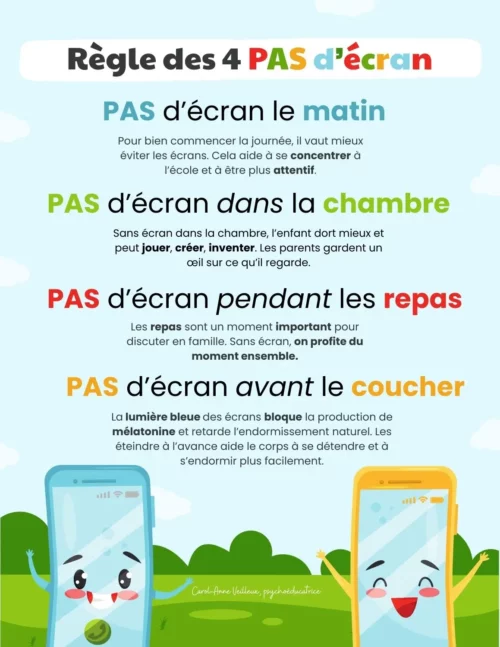 Les 4 pas d'écran - Soutiensolutions