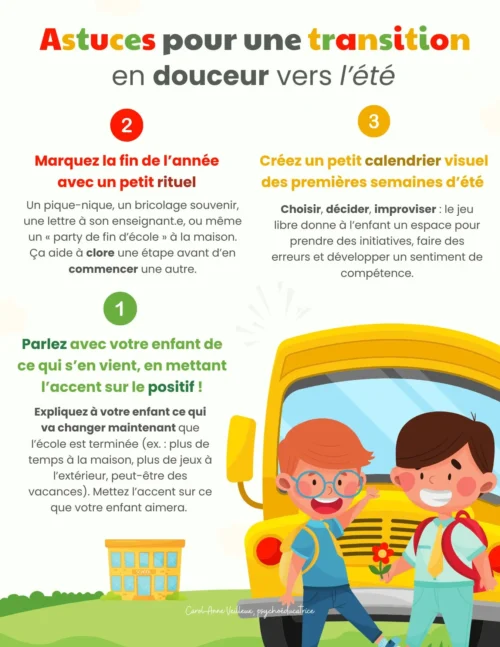 Astuces pour une transition en douceur vers l’été - Soutiensolutions